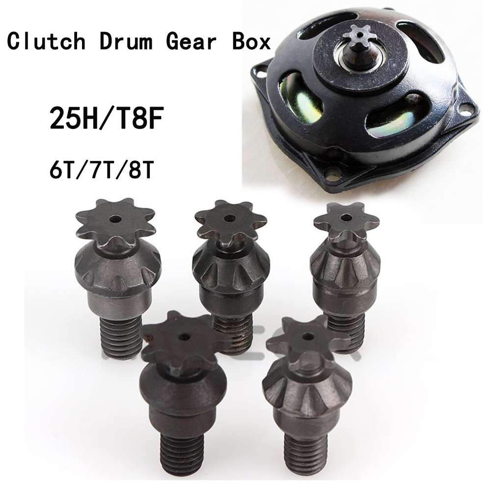 Gearbox Motorcycle - 25H T8F 6/7/8 Teeth Clutch Drum