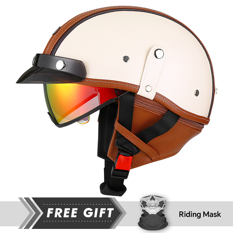 New Arrivals Leather Retro Hal - Motorcycle Gear Store recension och pris