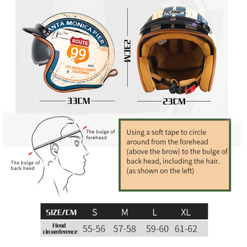 Four Seasons Motorcycle Helmet - Motorcycle Gear Store recension och pris
