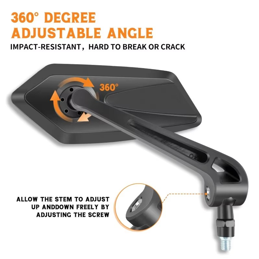 Motorcycle Adjustable Handleba - Mirror Extender Bar recension och pris