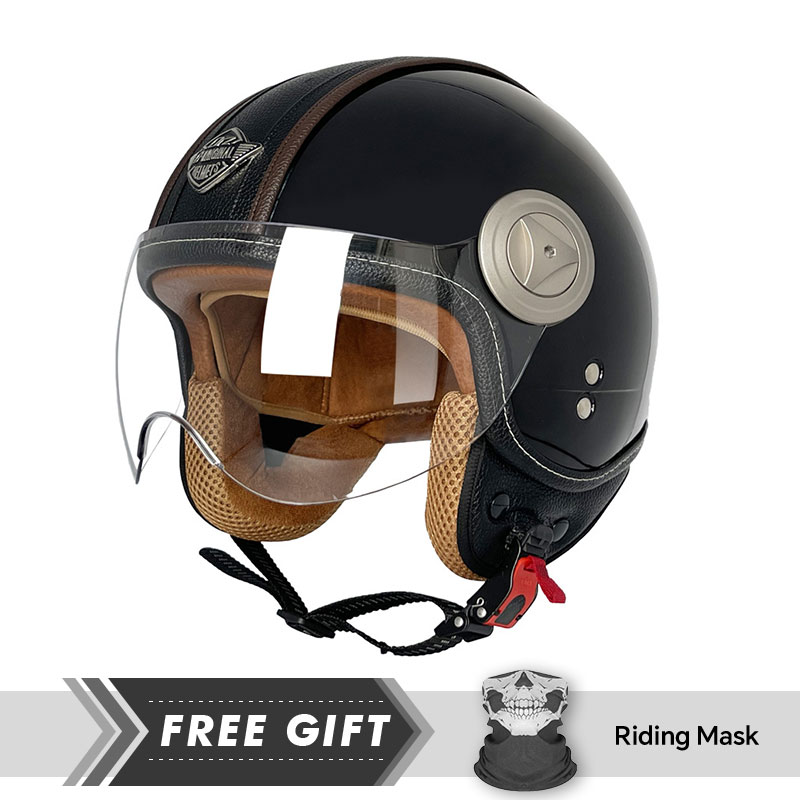 Open Face Motorcycle Helmet Co - Motorcycle Gear Store recension och pris