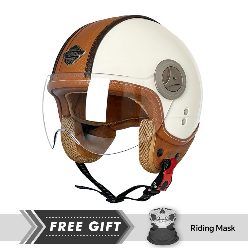 Open Face Helmet Motorcycle He - Motorcycle Gear Store recension och pris