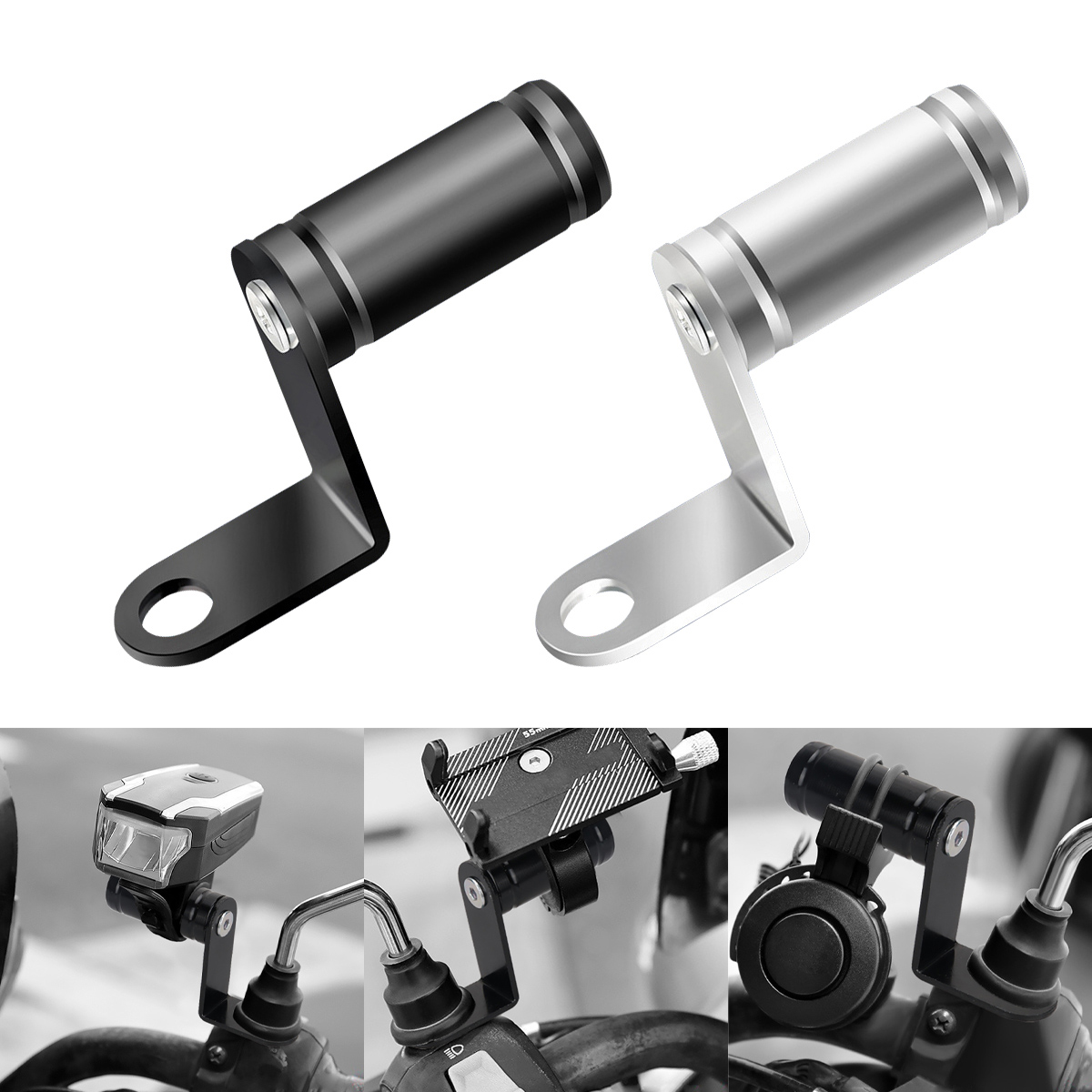 Moto Mirror Expander Bracket M - Mirror Extender Bar recension och pris