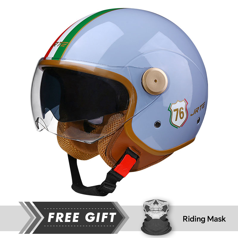 Adult Men Women Retro 3/4 Open - Motorcycle Gear Store recension och pris