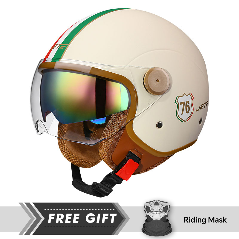 Double Lens Motorcycle Helmets - Motorcycle Gear Store recension och pris