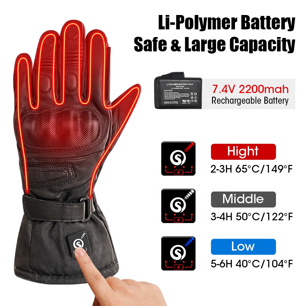 High Quality Genuine Leather E - Motorcycle Gear recension och pris
